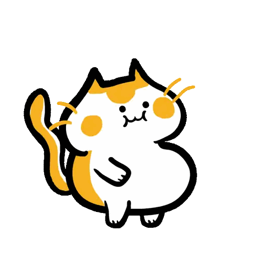 Cat With Bow Below