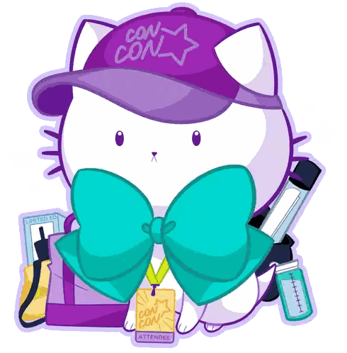 Cat With Con Con Hat