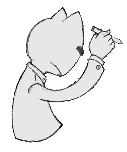 Cat With Heart Above