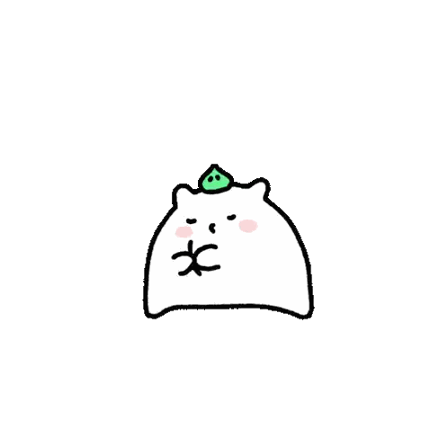 Cat with Hearts Out of Mouth