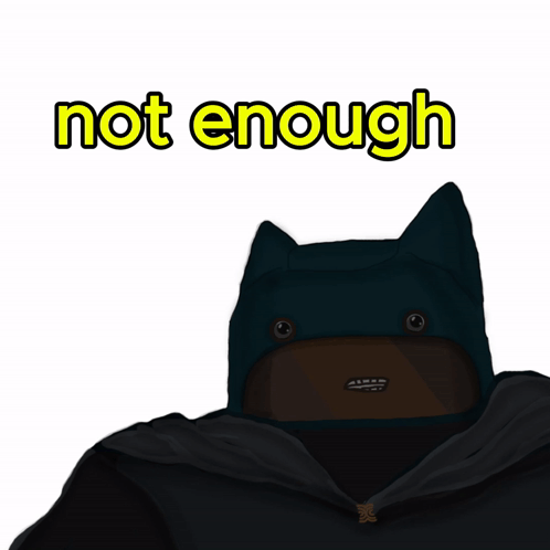 Cat With Not Enough