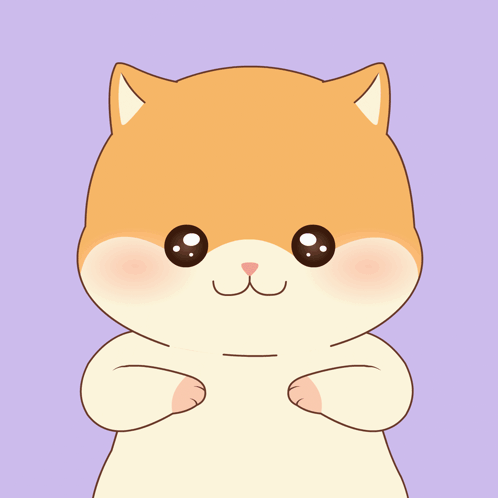 Cat With Pink Hearts From Eyes GIF