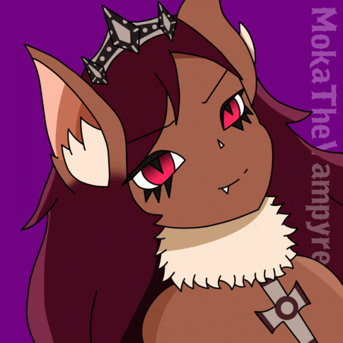 Cat With Red Eyes Moka The Vampire GIF