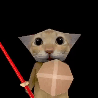 Cat With Sword and Shield