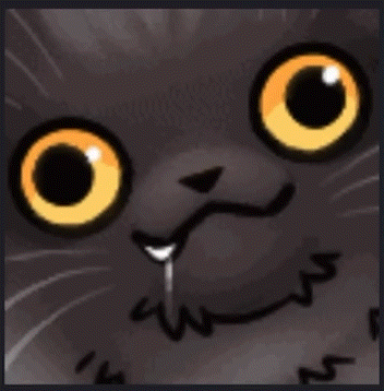 Cat With Tear From Mouth