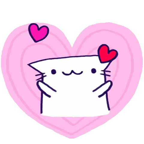 Cat With Two Hearts