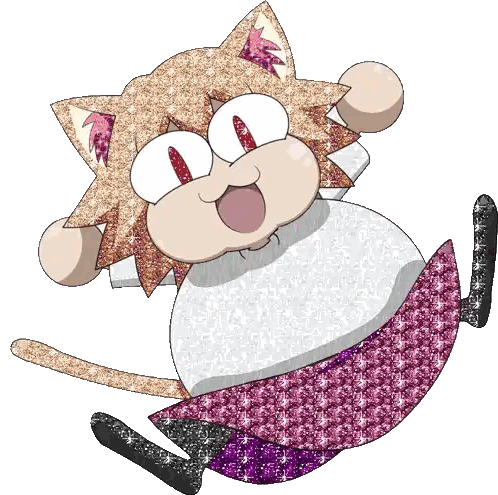 Cat With White Shirt and Purple Skirt