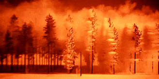 Cataclysmic Enormous Nuke Detonation GIF