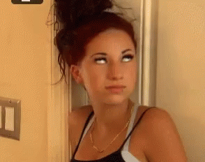 Catch Me Outside How Bout That Roll Eyes GIF