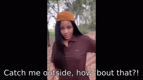 Catch Me Outside Macy The Rapper GIF