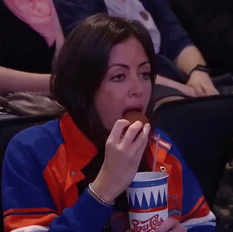 Catch On Camera Eating Chicken Nugget Meme GIF