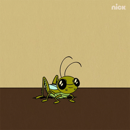 Catching Crickets Animation GIF