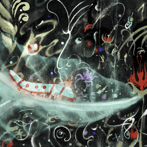 Caterpillar Arts Moving GIF