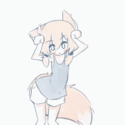 Catgirl Kudamaki Tsukasa Sway Anime GIF