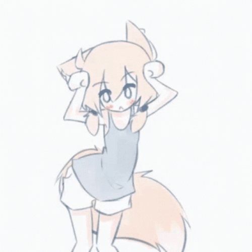 Catgirl Kudamaki Tsukasa Sway Anime GIF