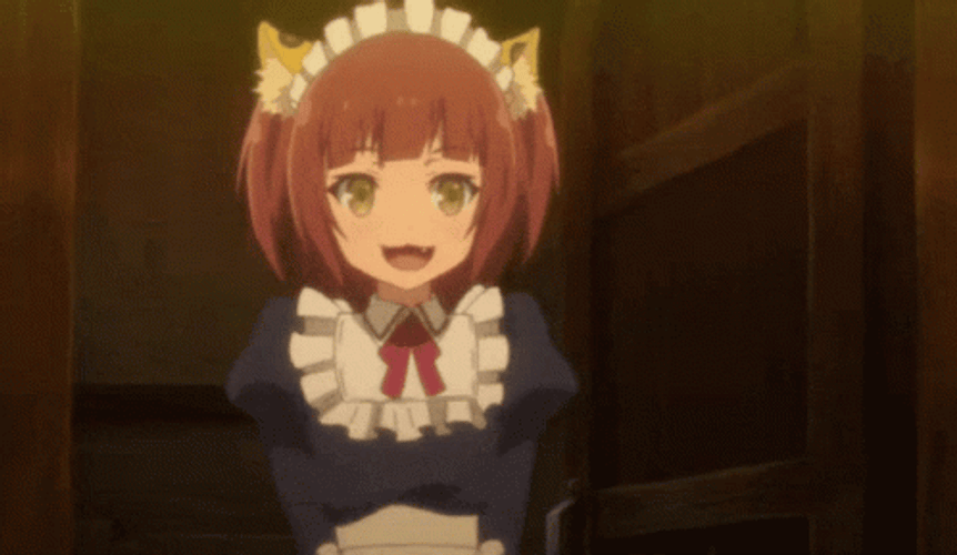 Catgirl Nyan Anime Shouting GIF