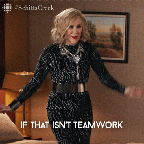 Catherine O'hara If That Isn't Team Work GIF