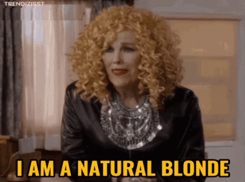 Catherine O'hara Natural Blonde GIF