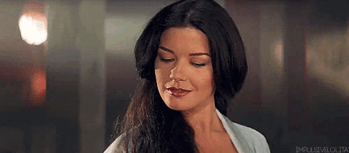 Catherine Zeta Jones Soft Smile Gif GIF