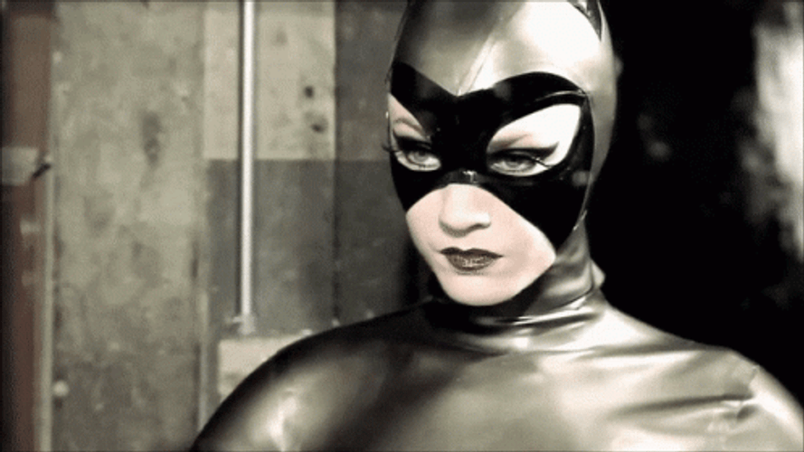Catwoman Full Mask GIF