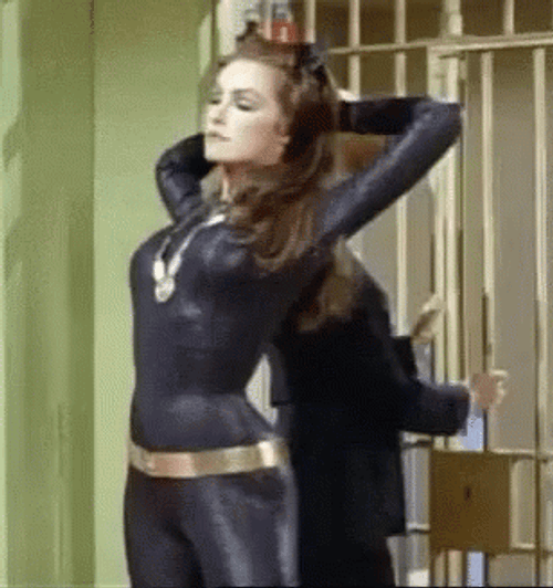Catwoman In The Cell GIF