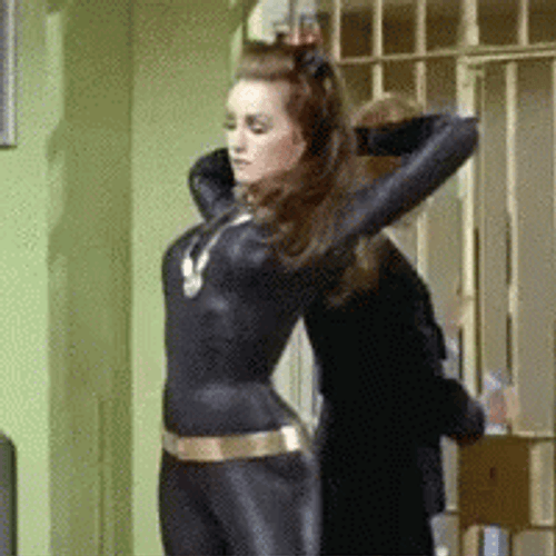 Catwoman In The Prison Cell GIF