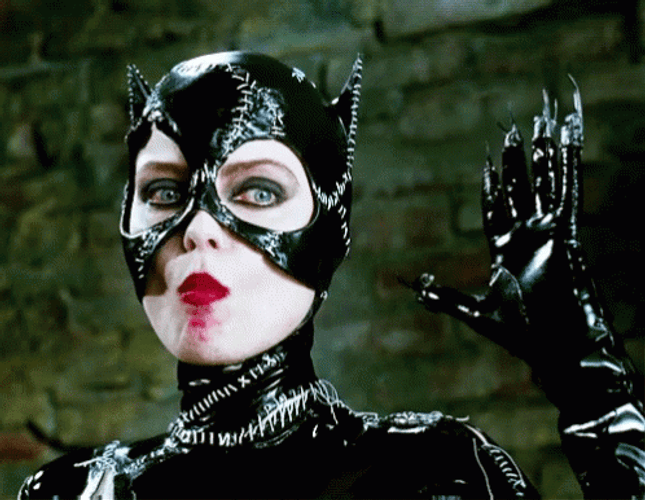 Catwoman Michelle Pfeiffer Blooded Mouth GIF