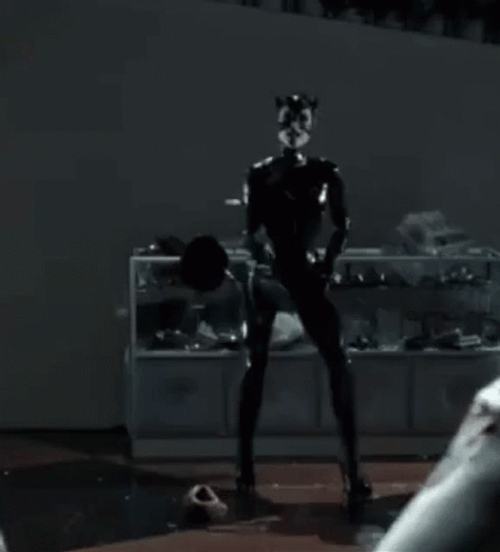 Catwoman On Action GIF