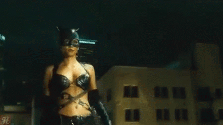 Catwoman Sexy Back GIF