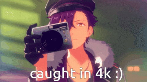 Caught In 4k Giggly Anime Adonis GIF