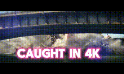 Caught In 4k Godzilla Destruction GIF