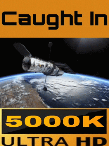 Caught In 4k Outer Space Satellite Ultra Hd GIF