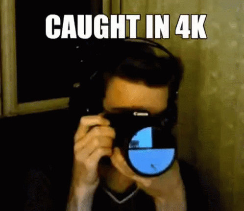 Caught In 4k Snapping Photograph GIF