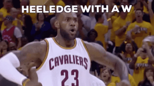 Cavaliers Player Stands in Front of Crowd