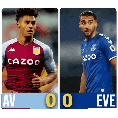 Cazoo and EVE Soccer Players
