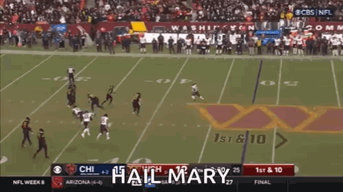 CBS Football Game Hail Mary