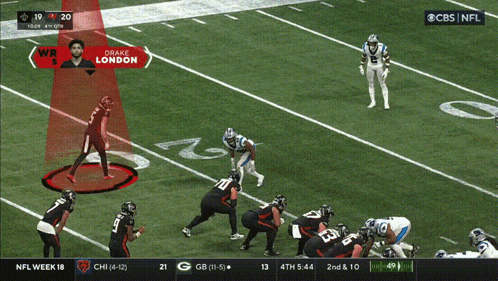 CBS NFL Football Broadcast