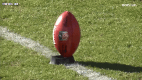 CBS NFL Football on Field