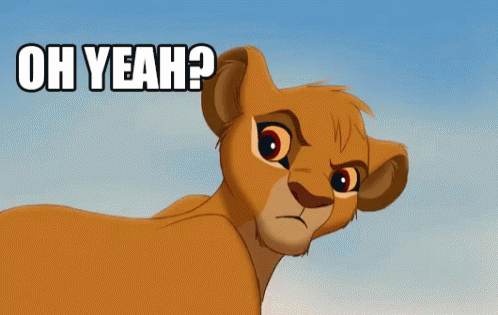 Simba Oh Yeah Lion King GIF