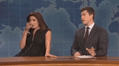 Cecily Strong Spit To The Face GIF