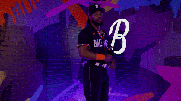 Cedric Mullins Crossed Arm GIF