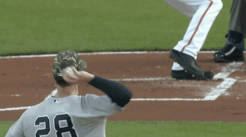 Cedric Mullins Hitting Ball GIF