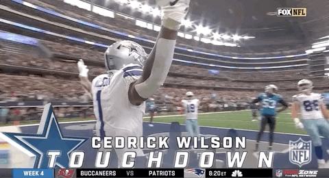 Cedrick Wilson Dallas Cowboys Football GIF