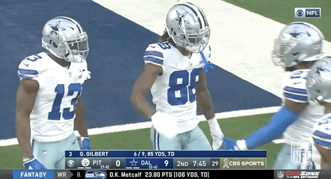 Ceedee Lamb Cowboys Celebrate GIF