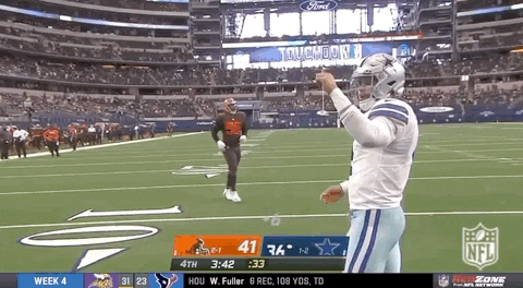 Ceedee Lamb Cowboys Fist Bump GIF