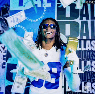Ceedee Lamb Dallas Cowboys Art GIF