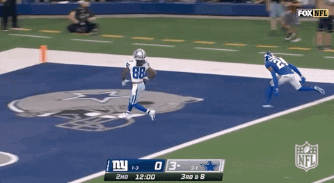 Ceedee Lamb Happy Skip Nfl GIF