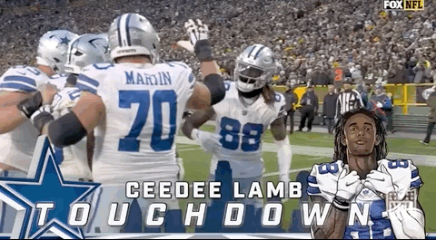 Ceedee Lamb How Bout Them Cowboys GIF
