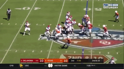 Ceedee Lamb Oklahoma Touchdown GIF
