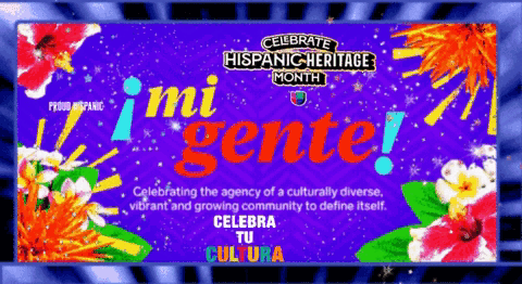 Celebrate Hispanic Heritage Month Poster